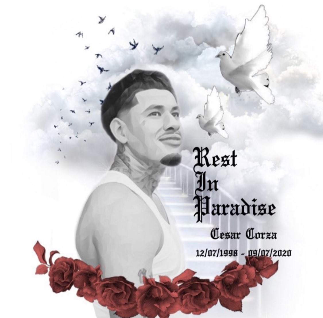 geligeee's tweet photo. Blessed to have had the chance to meet such a beautiful person inside and out !!! R.I.P Cesar🙏🏽🤍🕊 https://t.co/92Aj2t4vs8