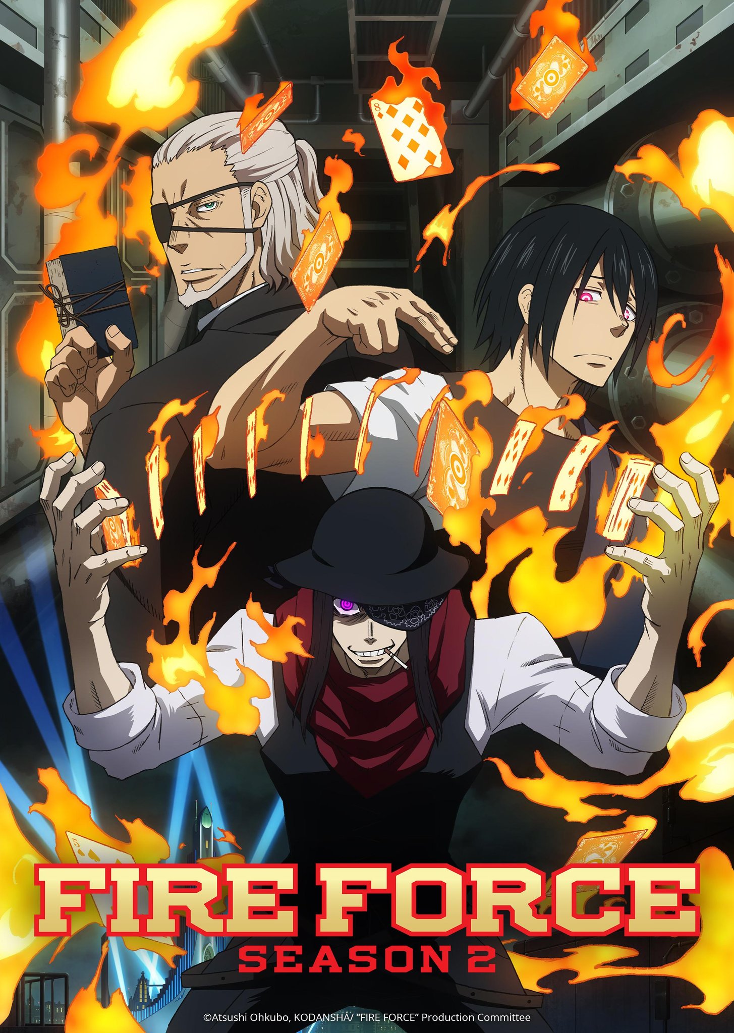 Anime News And Facts on X: Fire Force Season 2 New Key Visual for