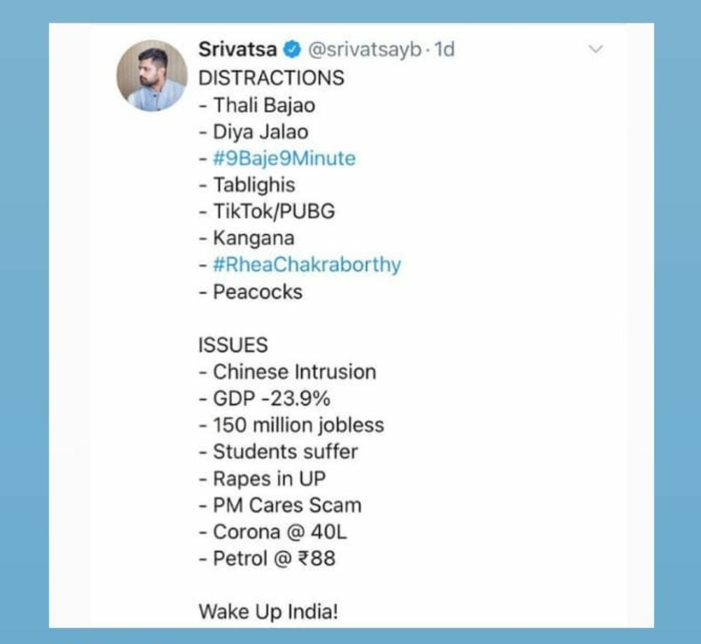 NTankda's tweet photo. Wake Up India! https://t.co/Mc4rlEeexA