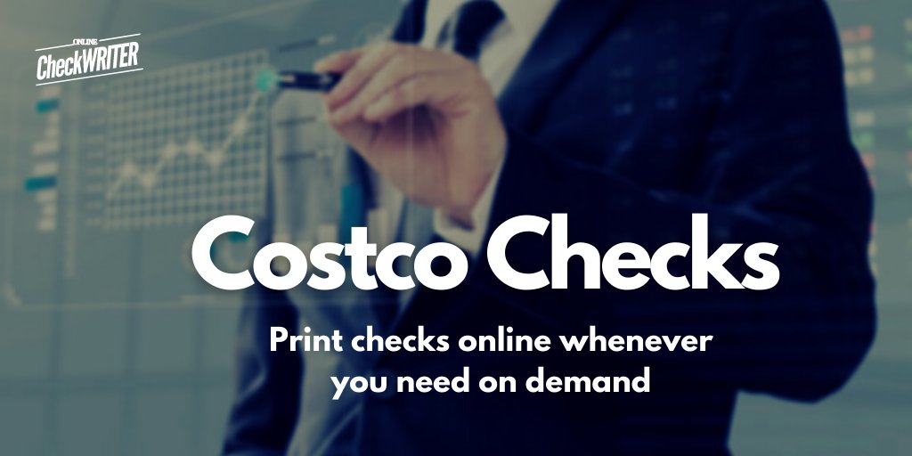 webcheckwriter's tweet photo. https://t.co/UBGkWRWD6T
Print checks online whenever you need on demand. Never run out of paper any more or waiting Costco checks order to come.
#OnlineCheckWriter #CostcoChecksOrder #CostcoChecksBusiness #PrintedCheck https://t.co/9UFYg0JAGo