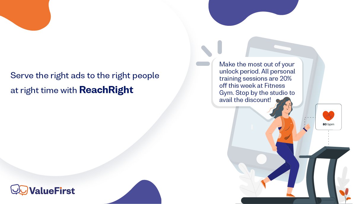 ValueFirstIN's tweet photo. The possibilities for modern-day marketing &amp; advertising are endless, but the things that work for any campaign begins with a robust platform and the right strategy. Create attention-grabbing &amp; encouraging #Gym Ads effectively with #ReachRight.

More here: https://t.co/3xx7IeaBU7 https://t.co/N9jqVMFcST