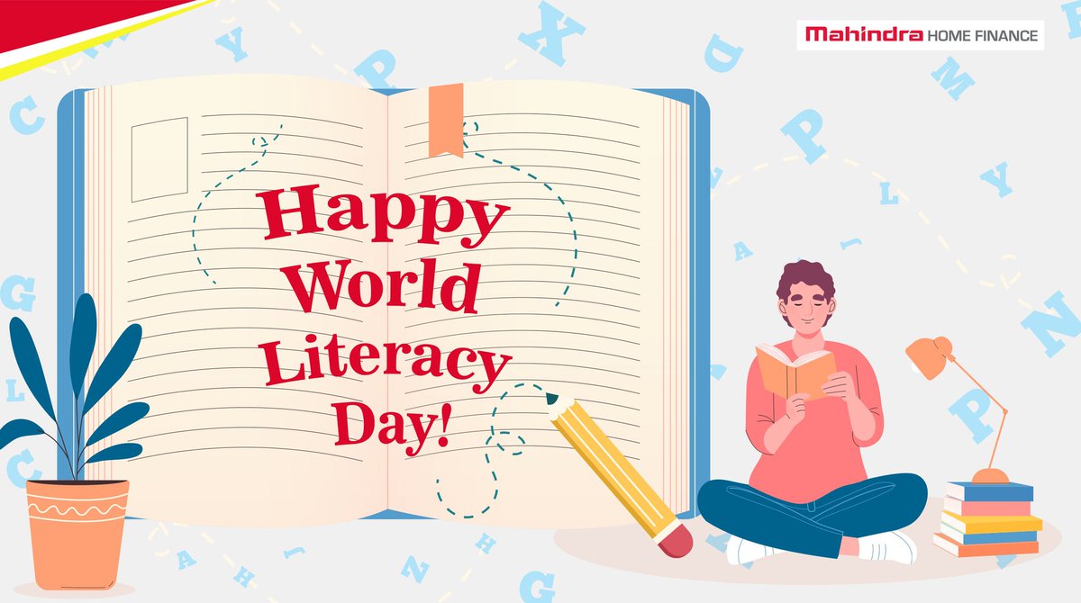 MahindraHomeFin's tweet photo. This special day sheds light on the importance of literacy. 

What is literacy? Yes, it is about being educated, but it goes beyond just that. It  also means being aware of the basic values. (1/2)
#MRHFL
#WorldLiteracyDay
#Literacy
#BasicValues https://t.co/kVs1zgQdrN
