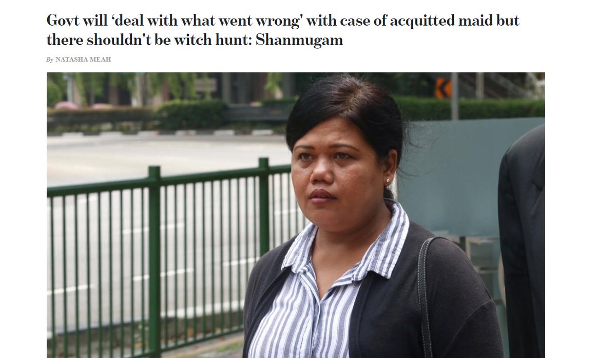 Minister of law Shanmugam has chimed in. Shan commends Anil the lawyer, makes no comment on Yani or HOME, and the overarching issue of poor access to justice. He also attempts to depoliticise the issue by implying it's not a class issue but doesn't explain why it isn't.