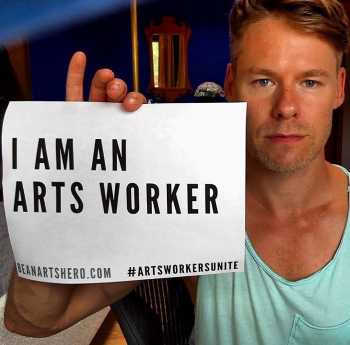 'Please join me, other arts workers and arts supporters in calling for proportionate relief to the Arts & Culture sector of the American economy'
Thanks to @RandyHarrison01

Click here: beanartshero.com/our-mission/

#RandyHarrison #artsworkersunite #savethearts #beanartshero