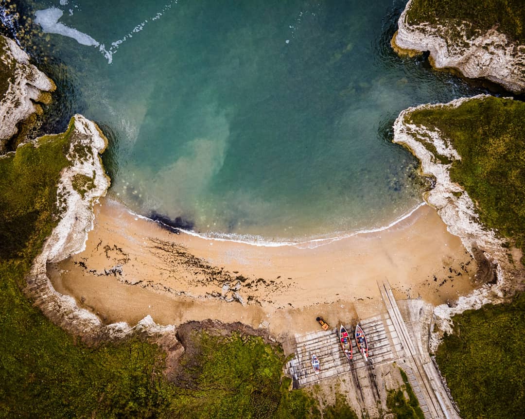 North landinv. Flamborough 
<a href="/WildlifeMag/">BBC Wildlife</a> <a href="/DJIGlobal/">DJI</a>