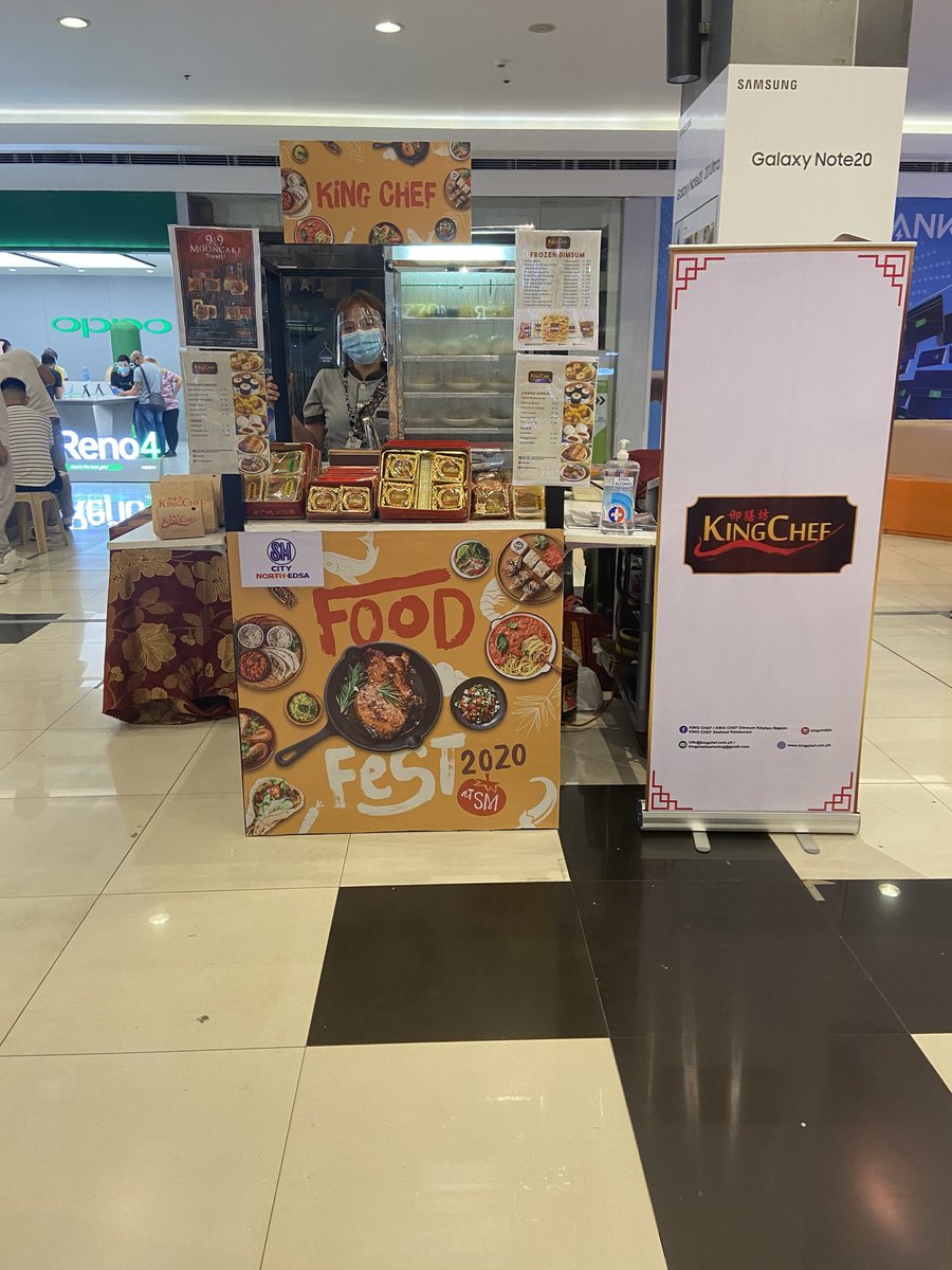 kingchefph's tweet photo. Grab some dimsum to-go!

Visit our booth at Level 4, Annex, SM City North EDSA and see our selection of Steamed &amp; Frozen dimsum for takeout and Mooncakes on SALE! We're here from today until September 30, 2020.

"Let your taste buds travel at the SM Food Festival 2020." https://t.co/8L7jRQhtOw