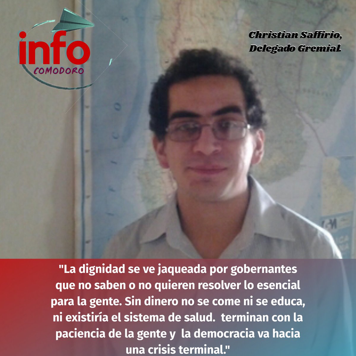 info_comodoro's tweet photo. Discriminar=Segregar https://t.co/rtuCQYOHie