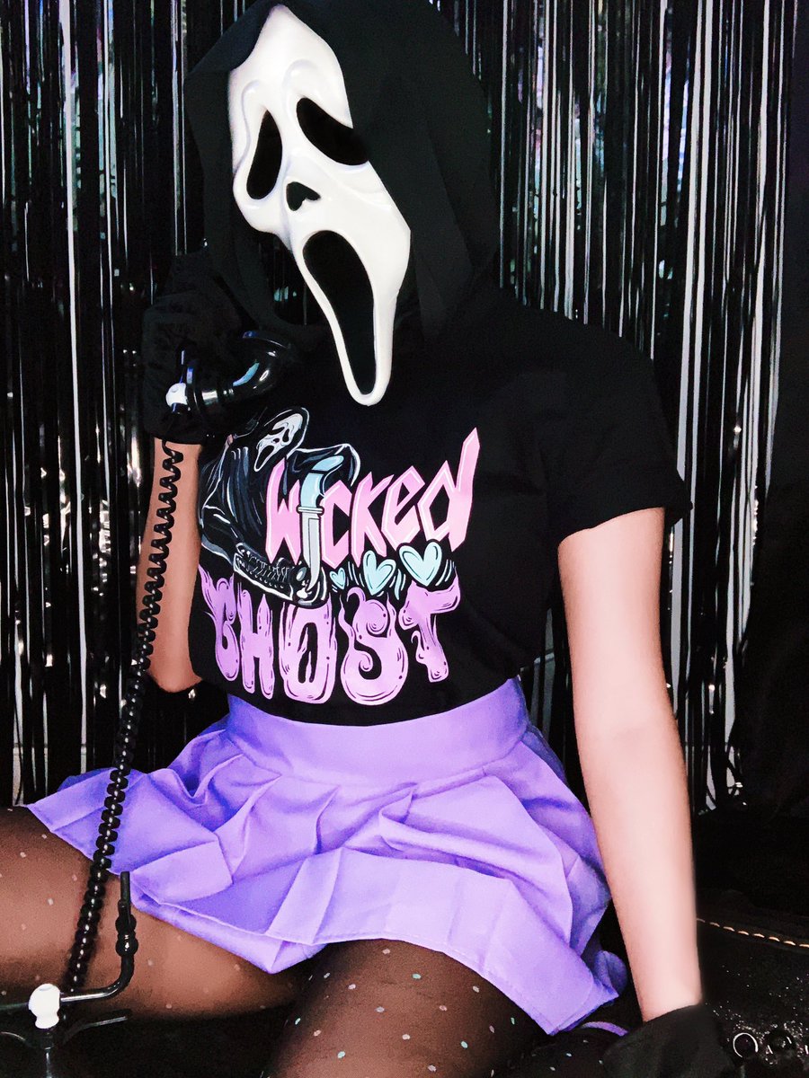 Aisaisaghost's tweet image. Check out the cool shirt I made @WickedGhostCo 🤘🏻💜👻 wickedghost.com