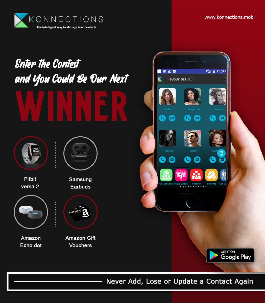 konnectionsapp's tweet photo. It's just simple #math!
The more points you #earn, the closer you are to the finishing line. Don't give up now, battle on to #win the maximum #points
#Download #app - https://t.co/mPOUAXu7bQ
#contestalert #phonebookapp #playstore #contestentry #playsoregame #Konnections https://t.co/pPJ0b2qDlx
