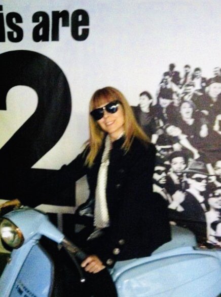 gonads_official's tweet photo. The divine @MsWattsie at 2-Tone Village in Coventry #2tone #2tonevillage #scootergirl #rudegirl #oitone https://t.co/03BWLf4gGW