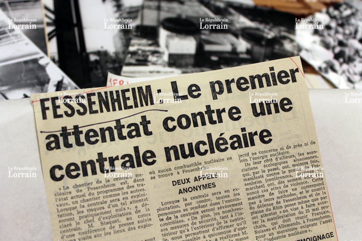 5/ Les 70’s sont également marquées par de nombreuses dégradations de matériels et même des attentats à l’explosif sur des sites nucléaires en construction comme à Brennilis et Fessenheim en 1975. En 1977, Marcel Boiteux, le DG d’EDF, échappe à un attentat à son domicile.