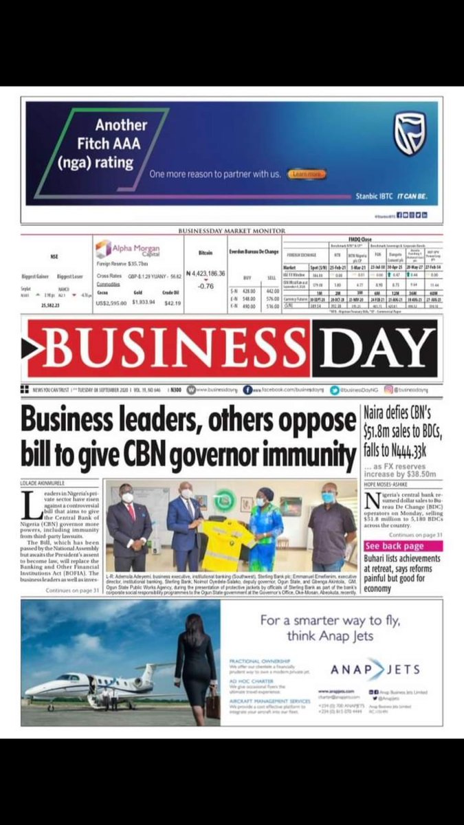 wilberforceisl1's tweet photo. A slide on the Frontpages today..
07-09-2020
#FRONTPAGEREVIEW
Which way Nigeria?
How does this meets You?
👇👇👇
#TuesdayMotivation #NDURADIO #FrontpageReview #RiseAndGrind https://t.co/Ry6sXXFacq