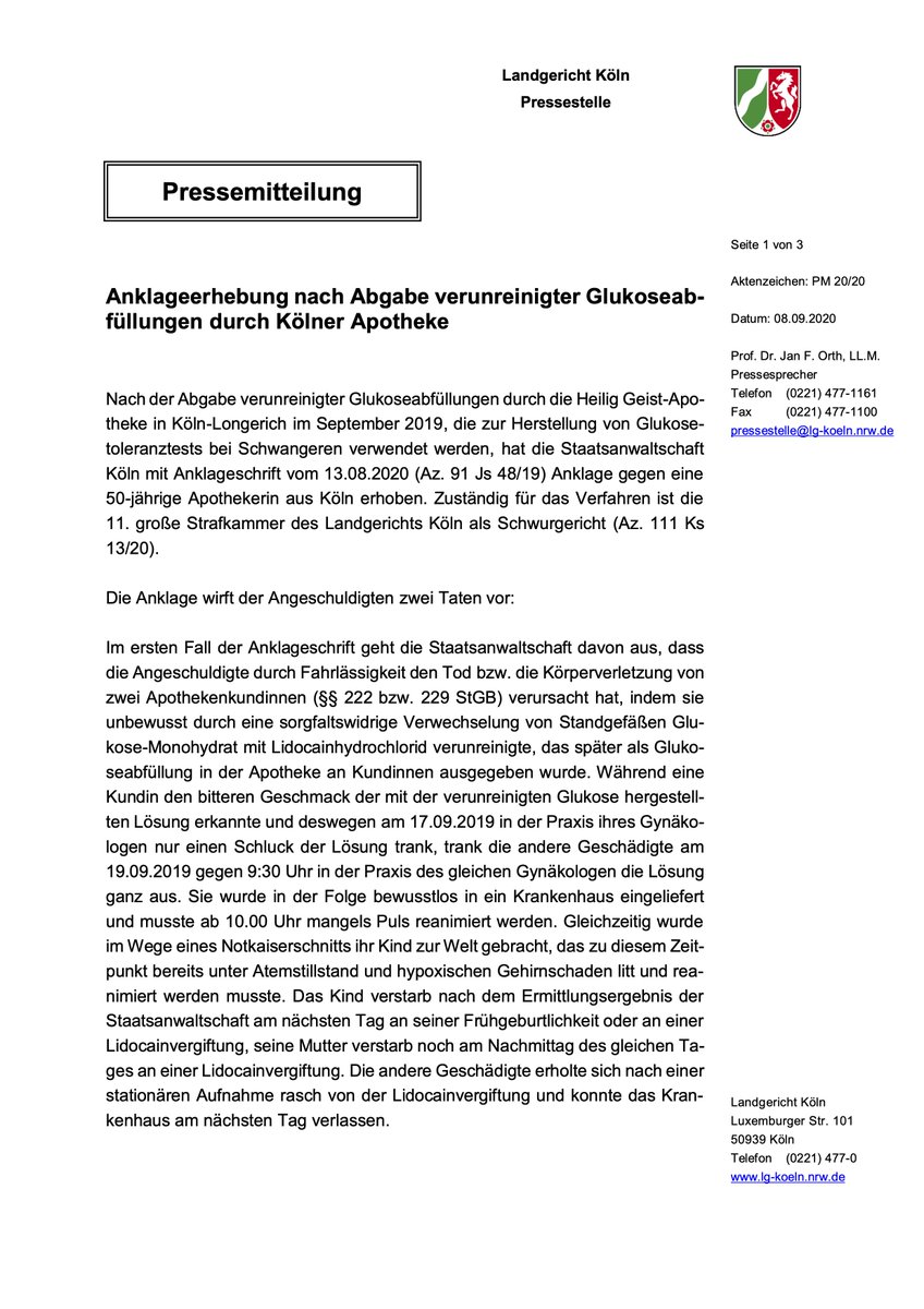 Landgericht Köln tweet media