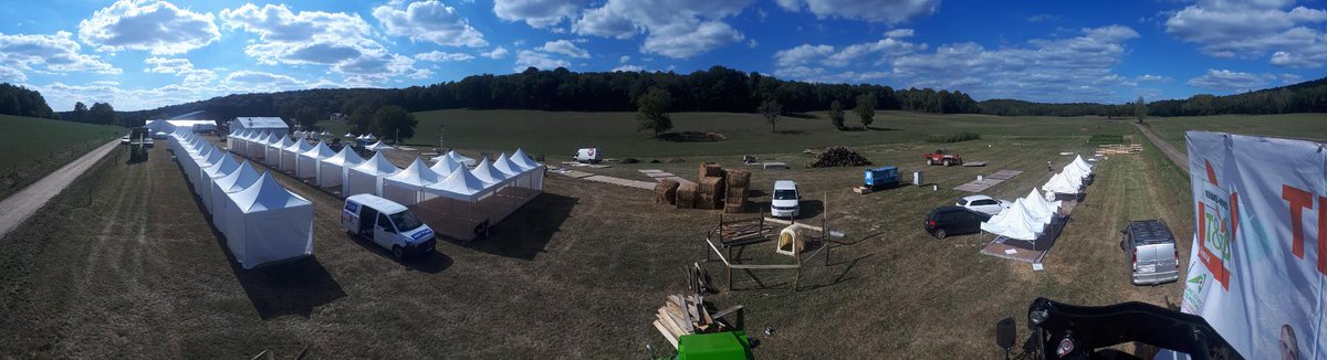 Dernier jour de préparation avant de vous accueillir pour 2 jours de salon !