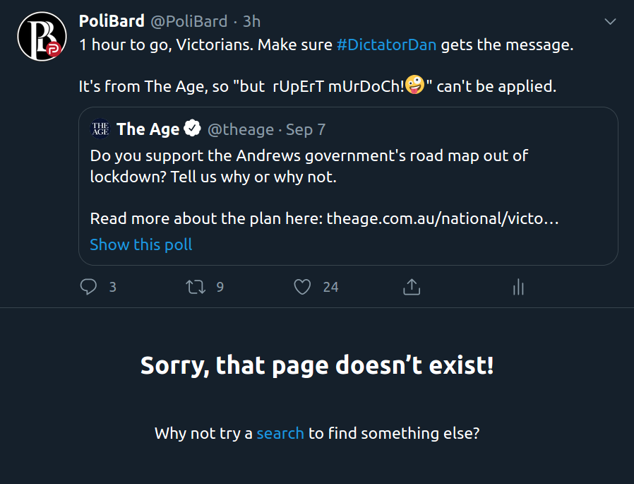 PoliBard tweet media