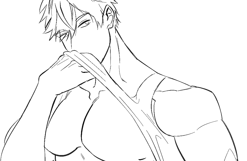 Shockushi's tweet photo. WIP beelzebub fanart from Obey Me! https://t.co/QHW4As537q