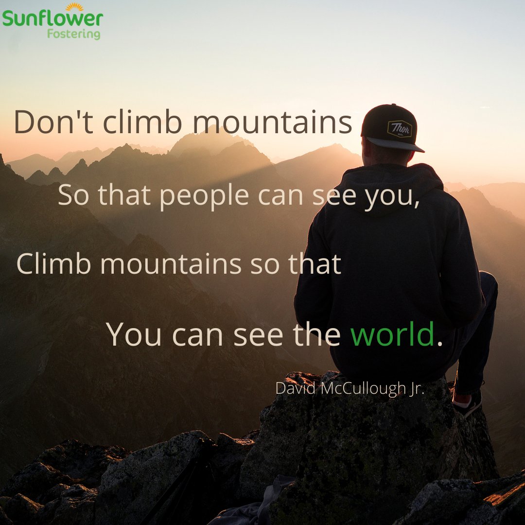 Thought of the week 🌻 #tuesdaythoughts #thoughtoftheweek #motivation #positivity #fostering