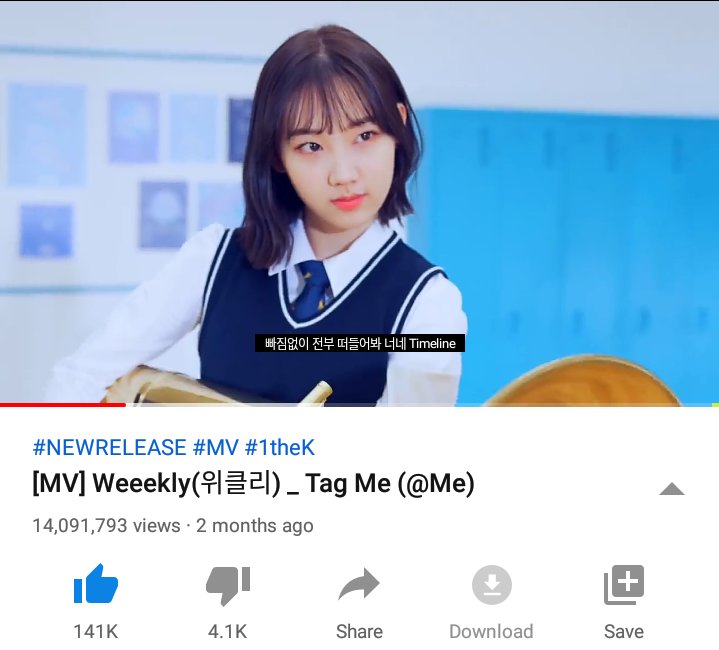 WeeeklyDaileee's tweet photo. @WeeeklyChart #TagMeStreamingParty #Weeekly #위클리 @_Weeekly https://t.co/LPPySmvGAn