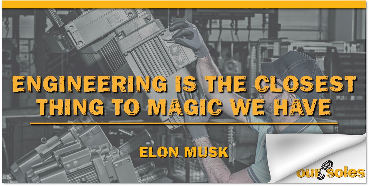 #Engineering &amp; #Construction has come so far in recent years, that sometimes the technology &amp; techniques seem futuristic, or according to Elon Musk: magical! 

Do you enjoy seeing the new innovations within Engineering &amp; Construction or do you prefer the more traditional methods?