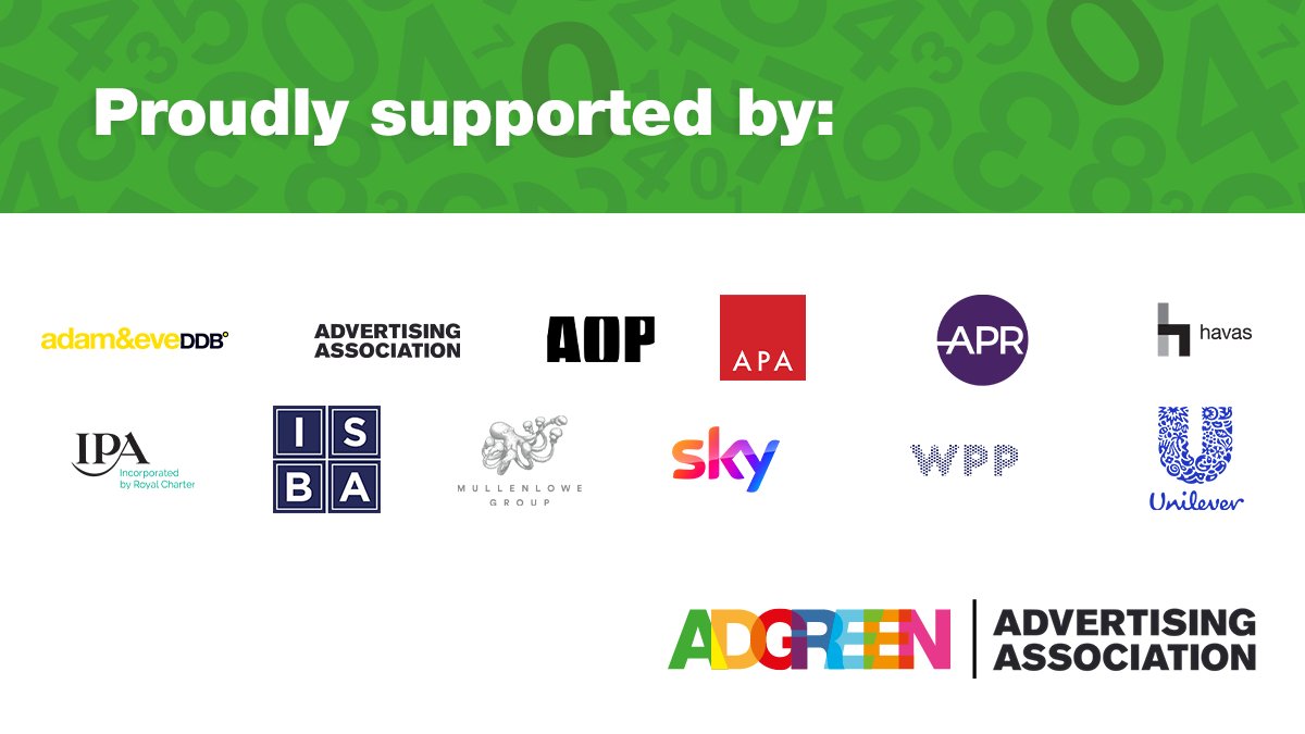 Ad Association (@ad_association) on Twitter photo .<a href="/weareadgreen/">AdGreen</a> is today announcing that it is part of the Ad Association & has new supporting partners - <a href="/aandeddb/">adam&eveDDB</a> <a href="/APALondon/">A.P.A</a> <a href="/AssocPhoto/">The AOP</a> <a href="/havaslondon/">Havas London</a> <a href="/ISBAsays/">ISBA</a> <a href="/MullenLoweLDN/">MullenLowe UK</a> @Skycorporate <a href="/TheAPRCo/">APR</a> <a href="/The_IPA/">Institute of Practitioners in Advertising (IPA)</a> <a href="/UnileverUKI/">Unilever UK & IRE</a> & <a href="/WPP/">WPP</a>.
Read more here: bit.ly/326x7to .<a href="/weareadgreen/">AdGreen</a> is today announcing that it is part of the Ad Association & has new supporting partners - <a href="/aandeddb/">adam&eveDDB</a> <a href="/APALondon/">A.P.A</a> <a href="/AssocPhoto/">The AOP</a> <a href="/havaslondon/">Havas London</a> <a href="/ISBAsays/">ISBA</a> <a href="/MullenLoweLDN/">MullenLowe UK</a> @Skycorporate <a href="/TheAPRCo/">APR</a> <a href="/The_IPA/">Institute of Practitioners in Advertising (IPA)</a> <a href="/UnileverUKI/">Unilever UK & IRE</a> & <a href="/WPP/">WPP</a>.
Read more here: bit.ly/326x7to