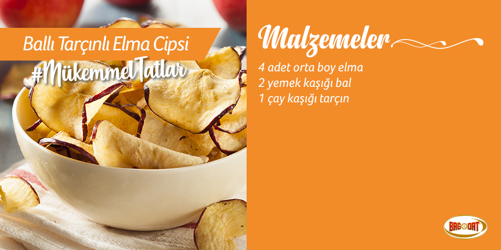 BagdatBaharat's tweet photo. İster ders arasında, ister ofisteki çay molasında! 🙃
Şöyle çıtır çıtır sağlıklı bir atıştırmalık olsa da yerken pişmanlık duymasak öyle değil mi? 🤩
#mutfakta #mutfakaşkı #meyve #pratiktarifler #food #kolaytarifler #tarif #pratiktatlar #elmacipsi #meyvecipsi https://t.co/GPcyPtrEIE