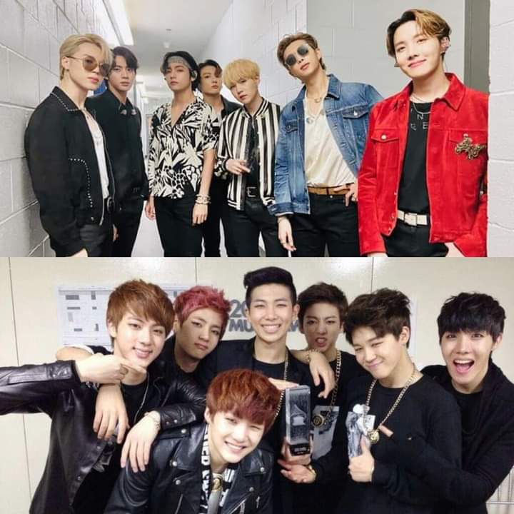 BTS is the real representation of "Started from the bottom and now we're here"