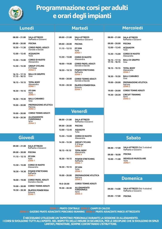 E ripartono anche i nostri corsi Fitness! 🧘‍♀️🏋️👇👇👇