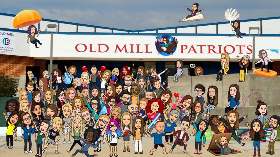 OMHS_PepSquad's tweet photo. Wake up @OldMillHSAACPS Patriots!!! T-minus 1 hour and 25 minutes until class starts and your teachers cannot wait to meet you!!! We may not be together physically but this year is going to be #AACPSAwesome !!! #BackToSchool #wakeupbeawesome #patriotpride https://t.co/kqT1CrNyMS