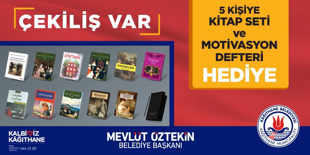📣 8 Eylül Okuma Yazma Günü geldi. Kitaplığınızda yer açın.☺️ Bugüne özel çekilişle;

✅5 kişiye Dünya Klasikleri #Kitap Seti ve özel #defter #hediye 🎁 ediyoruz. 

‼️Katılım için;
✅Hesabımızı takip et 
✅Bu tweeti retweetle
✅1 Arkadaşını etiketle

🗓 Son Katılım: 11 Eylül Cuma