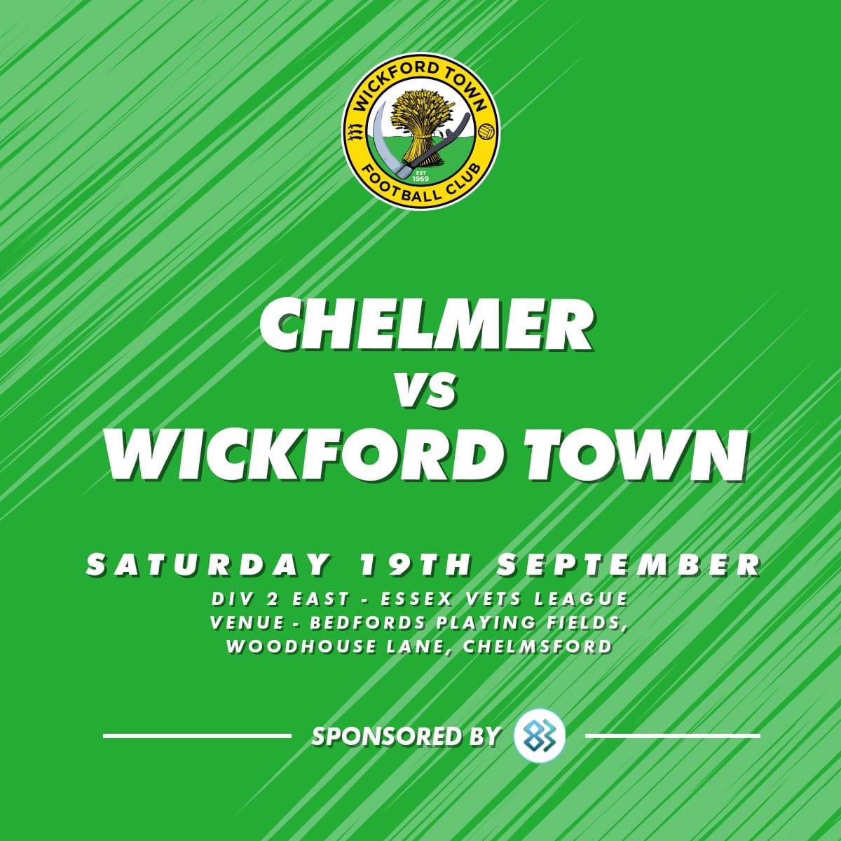 1st game of the new 2020/21 season kicks off away to Chelmer in the DIV 2 East vets league! Up the TOWN! <a href="/EssexVetsLeague/">Essex Vets League</a>