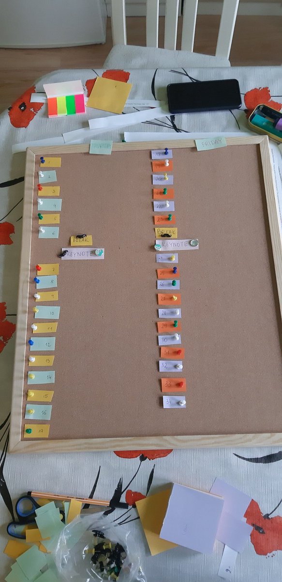 AtCConference's tweet photo. Guess what we've been doing over the weekend! #IsThisAProgram #ItSureIs #OnlineConference #SchedulingIsDifficult #TimeZones https://t.co/JftrWEEjFc