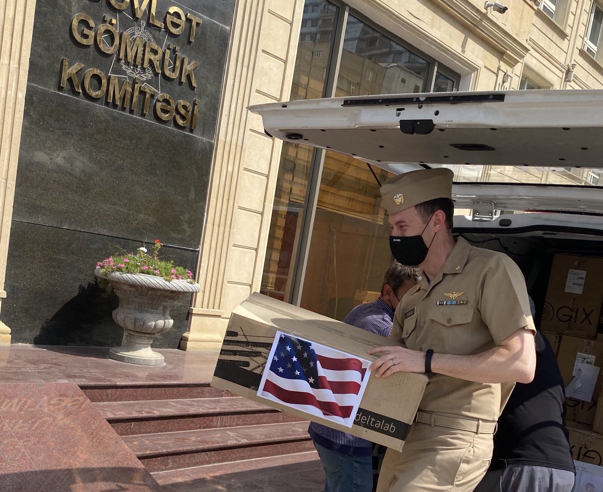U S Embassy Baku On Twitter On September 4 The U S Embassy S Office Of Defense Cooperation Made The First Delivery Of Donated Covid 19 Detection Supplies For The Azerbaijan State Customs Hospital This Donation
