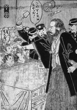 稚拙なラリーが何回か続いた末にMくんが出したボケが、もうホントに鮮烈に残っているんですけど、これです。 