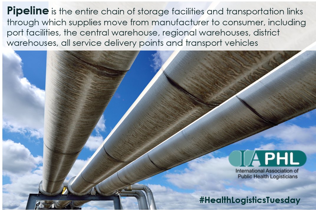 HealthSCM's tweet photo. It's #HealthLogisticsTuesday and we're giving you the definition of a #Pipeline. How many of you already knew? https://t.co/GawLEIY518
