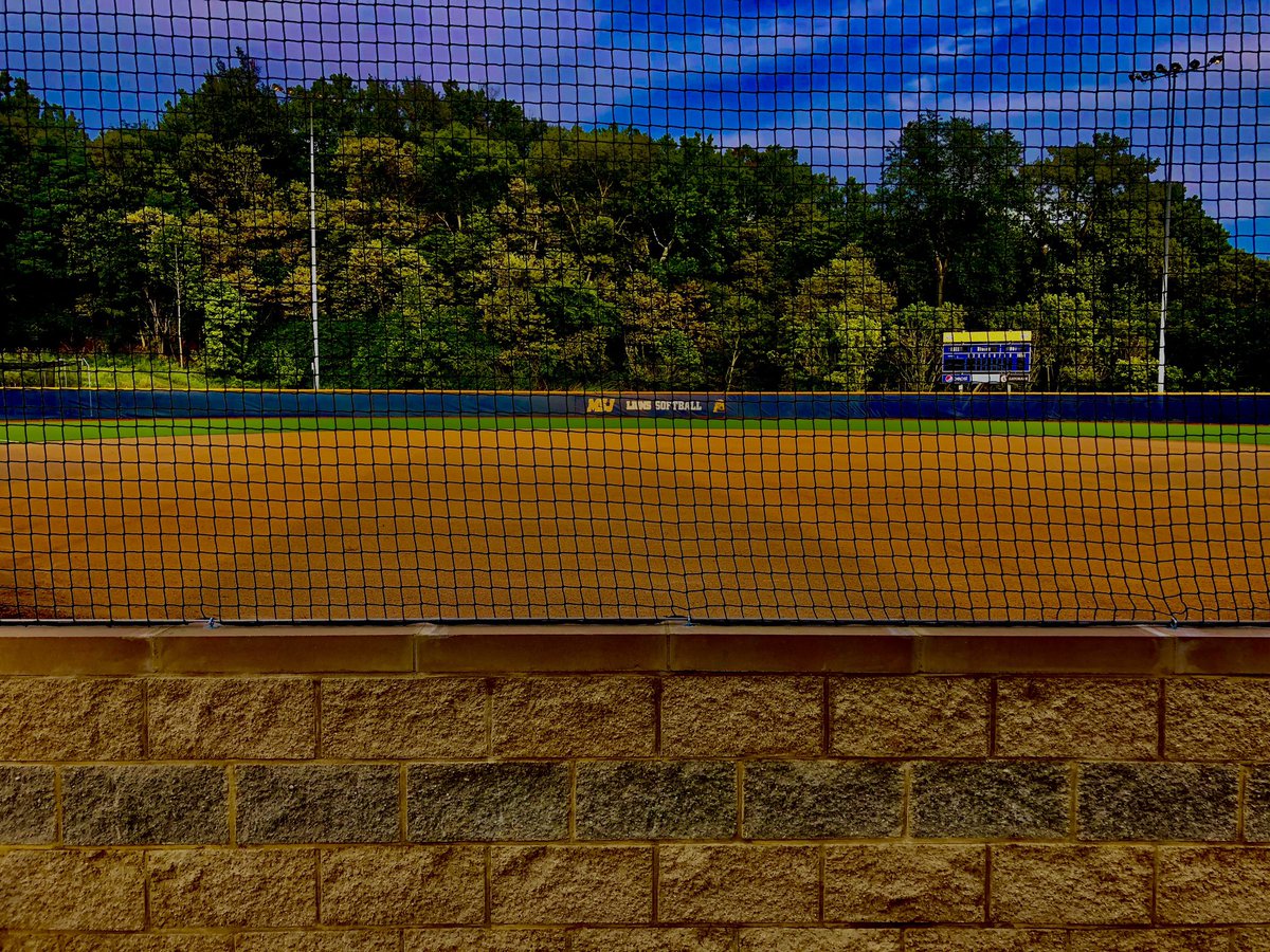 MSJSoftball's tweet photo. Here’s to the first day of a long season. #championshipszn Also, check out our finished backstop, netting, turf, and windscreen all in 1 pic. #defendthemount #alwaysupgrading https://t.co/UpaV9Q8BFW