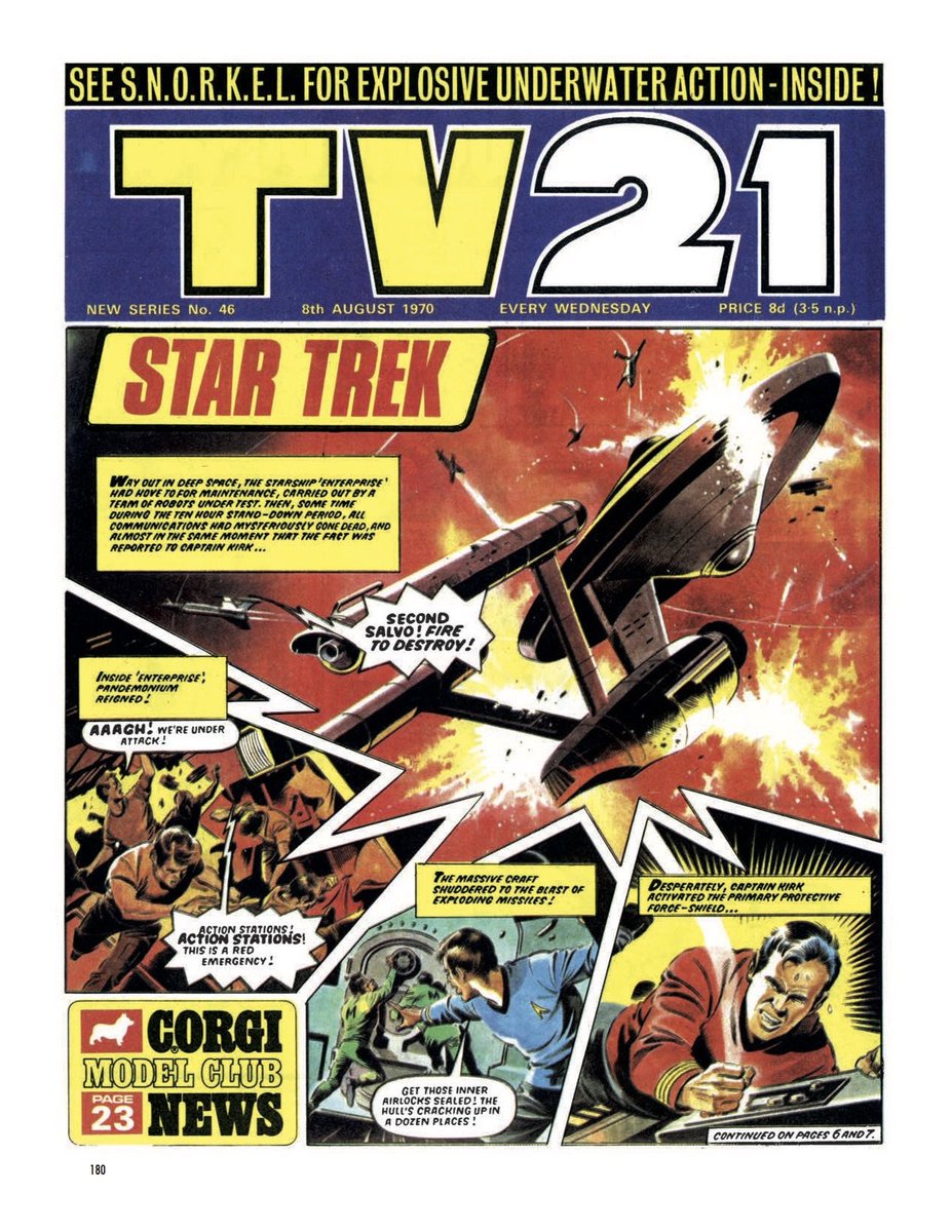TrekComicWtf's tweet photo. #StarTrek UK comic strip #CaptainKurt #StarTrekUnitedGives https://t.co/3fET9C92ex