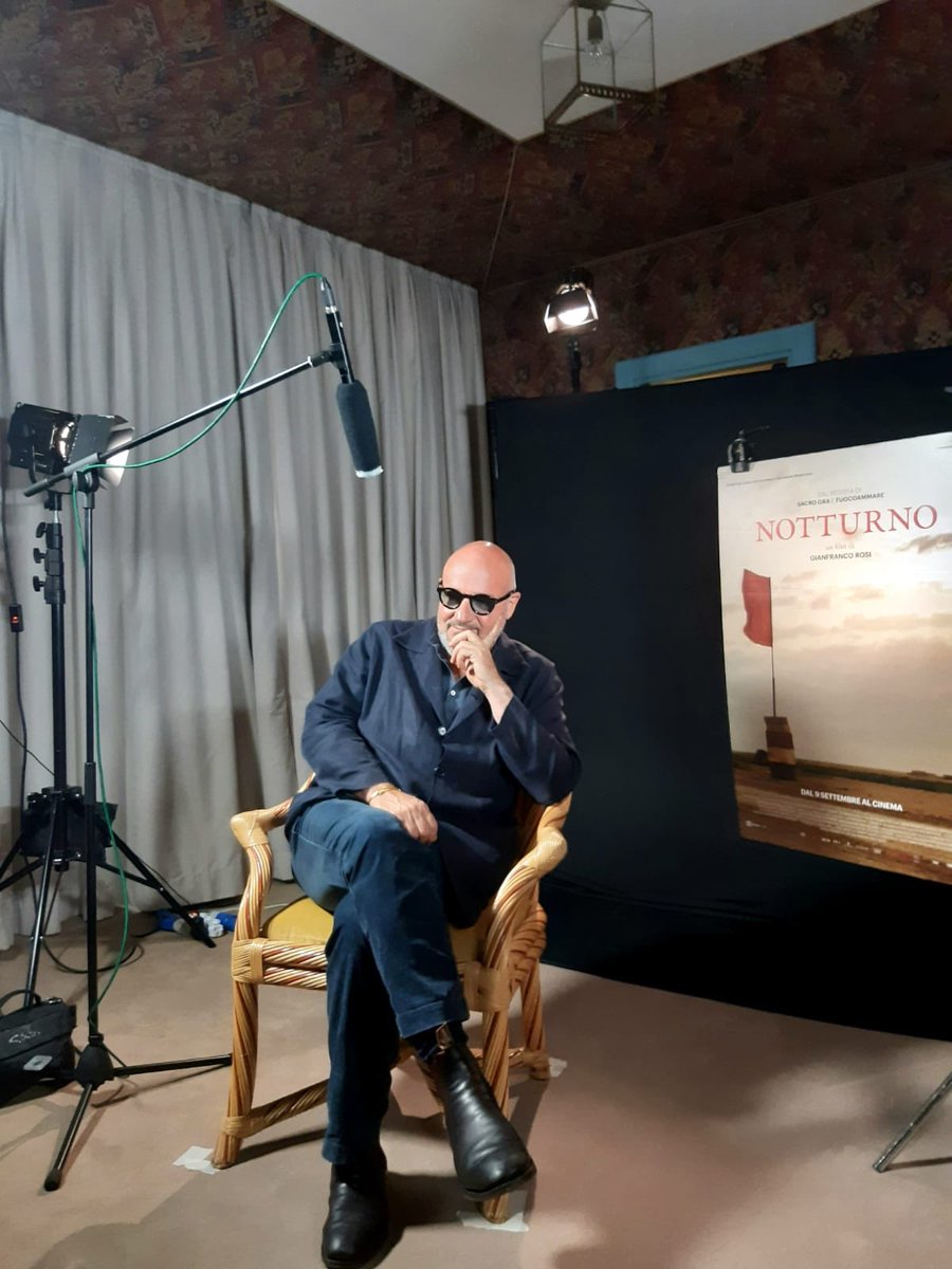 01Distribution's tweet photo. A #Venezia77 è il giorno di #NOTTURNO e di #GianfrancoRosi. Il nuovo film del regista di #Fuocoammare e di #Sacrogra arriva al #cinema da domani 🎬 https://t.co/54x09dIvq8