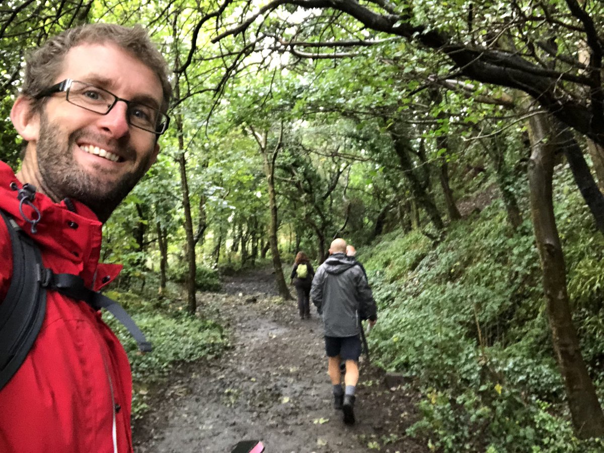 RamblersCymru's tweet photo. Port Talbot sits at the start of the @SWWConnected rail line and that was today’s walk starting point! #volunteers from our Maesteg Group led the way along the river and back around to the town centre. A wet but leisurely 3.5 miles! #pathsforpeople #walkingsbrilliant https://t.co/X3k7f4xNZP