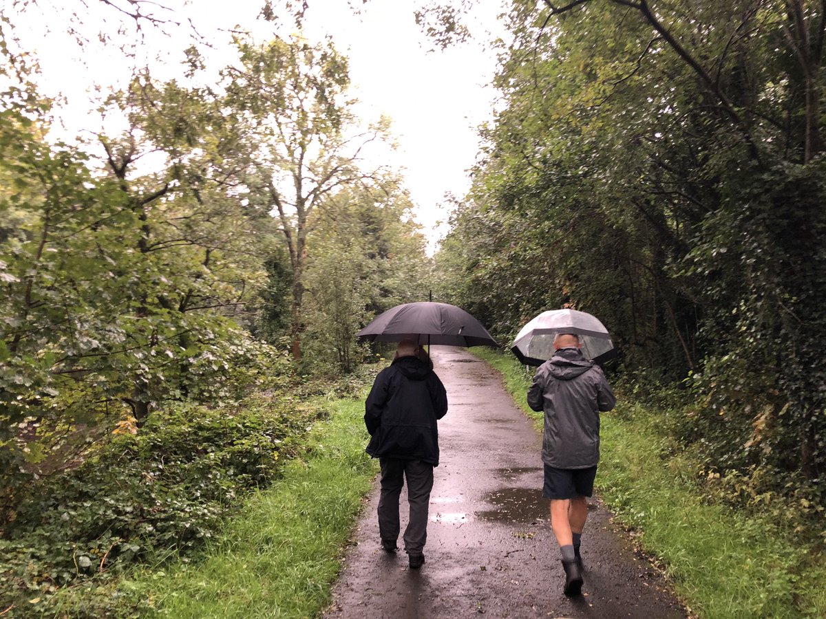 RamblersCymru's tweet photo. Port Talbot sits at the start of the @SWWConnected rail line and that was today’s walk starting point! #volunteers from our Maesteg Group led the way along the river and back around to the town centre. A wet but leisurely 3.5 miles! #pathsforpeople #walkingsbrilliant https://t.co/X3k7f4xNZP