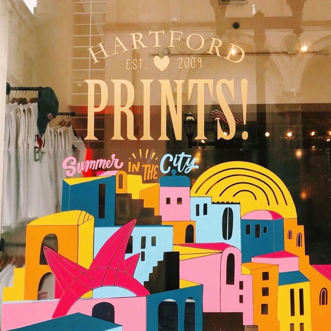HartfdChamber's tweet image. The Hartford Chamber of Commerce checked in with Co-Owner Rory Gale to find out how @HartfordPrints got its start and what the small business most enjoys about being in Hartford. Read about how she started her family-owned business bit.ly/HTFDPrints