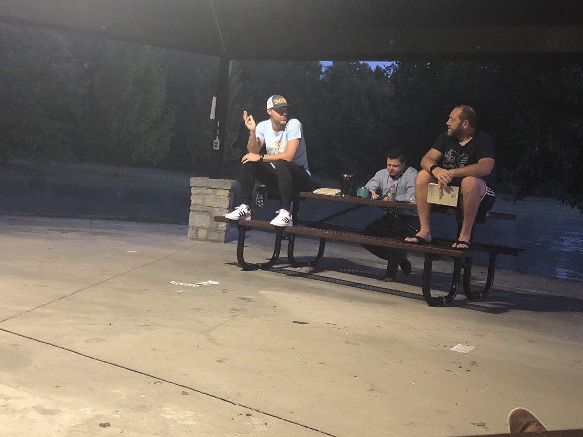 chromadka's tweet photo. 10 HIM showed up this morning to discuss the @F3QSource Q3 - Lead Right in @F3FranklinTN. Way to accelerate yourself gentlemen. https://t.co/k9vdFqsBff