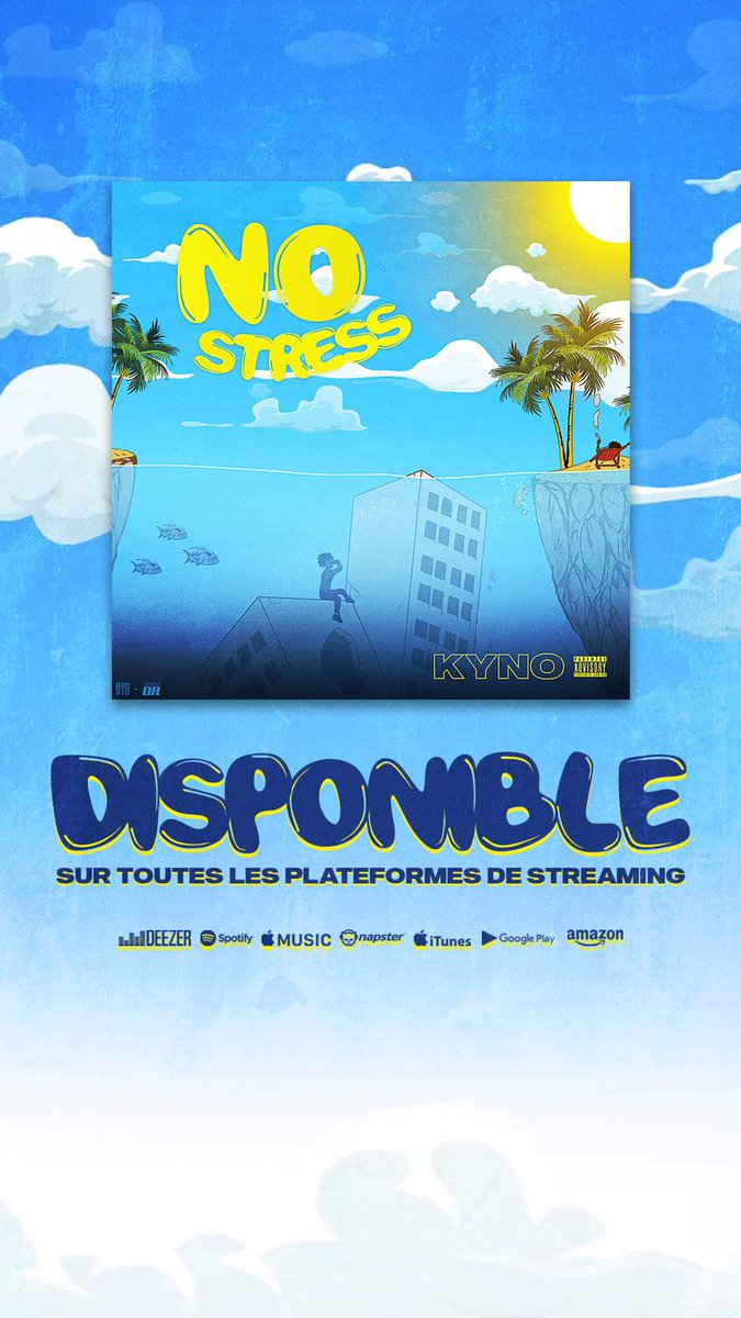 Kynoofficial's tweet photo. Mon 1er projet "No Stress" disponible sur toute les plateformes de streaming 🩸🏴‍☠️
#NoStress 
https://t.co/zgwa1WiGWe https://t.co/SjvievmXDt