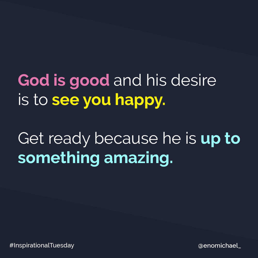 enomichael_'s tweet photo. When the Lord turned the captivity of Zion, it was like a dream.
#InspirationalTuesday #MySetTime #WARshipper https://t.co/AfBTlChTGI