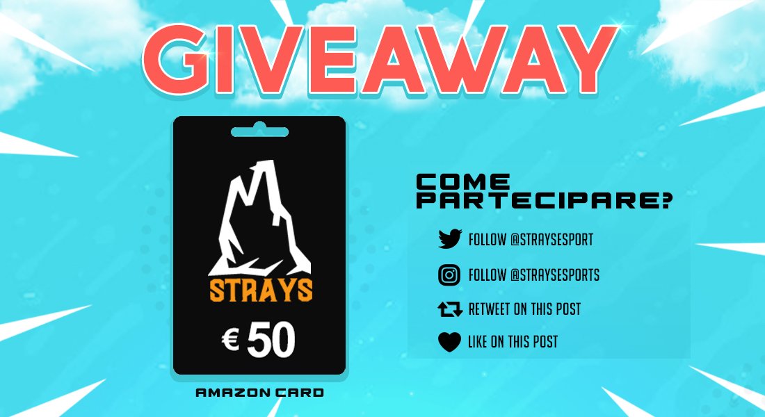 Giveaway amazon card da 50€!!!
🇮🇹 Per partecipare basta seguire le indicazioni presenti nella grafica, se questo dovesse andar bene potrebbe non essere l'ultimo.
🇬🇧 To enter the giveaway just follow the instructions below, if this one goes well other will follow soon