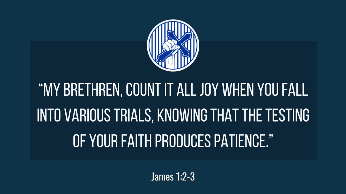 themanholepdcst's tweet image. 📖 James 1:2-3 🙏🏻
“My brethren, count it all joy when you fall into various trials, knowing that the testing of your faith produces patience.”

#themanholepodcast #podcastformen #christianity #jesus #god #bible #christianmen #jesusdaily #faith #church #bibleverse #pray #amen