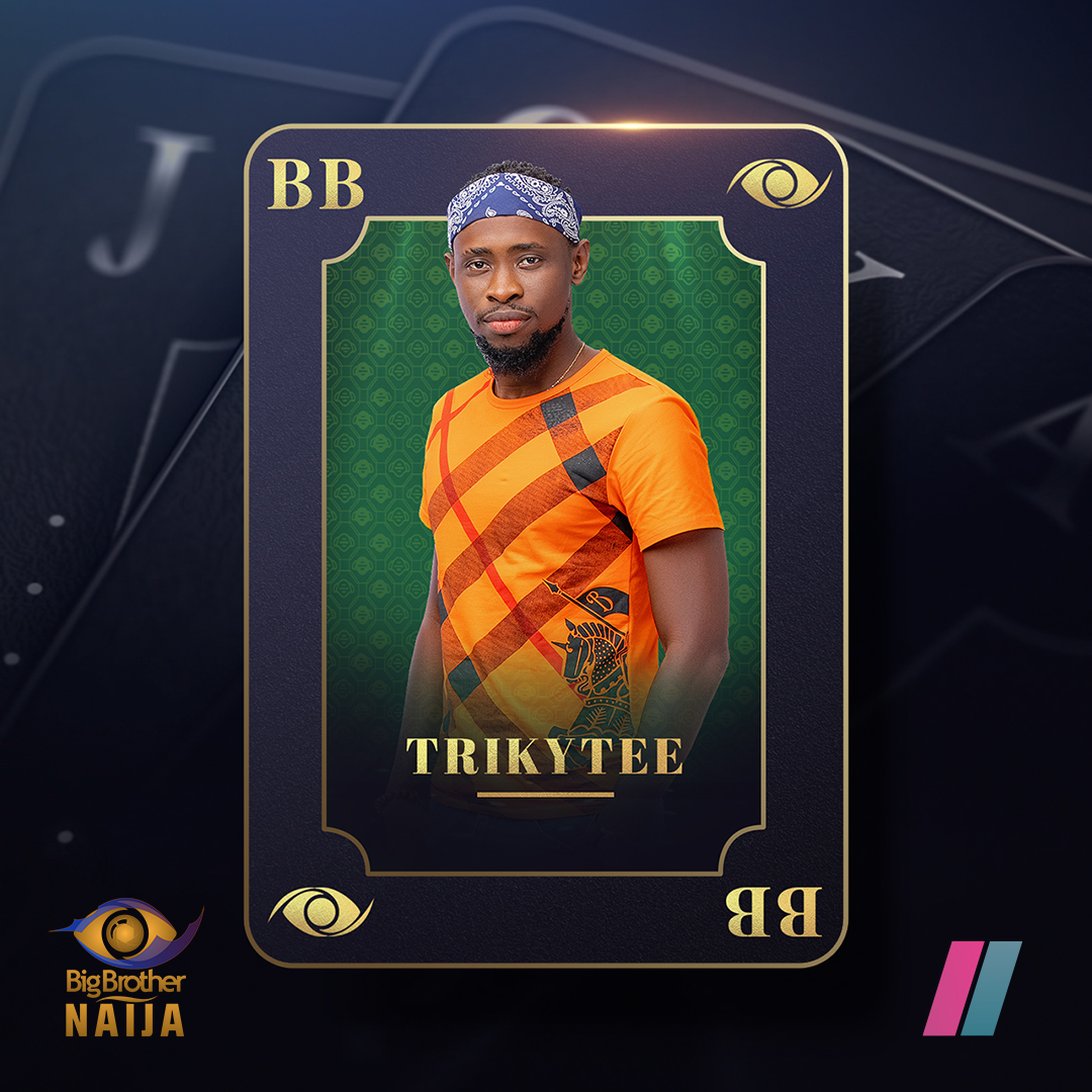 ShowmaxNG's tweet photo. It's #BBTrikytee's time to shine as Head of House! With #BBLaycon as Deputy, it's going to be a great reign for the duo 👑

Hands up if you ❤ the #BBNaija HoH and Deputy for this week 🙌🏾 https://t.co/XuZsDzlQ6o