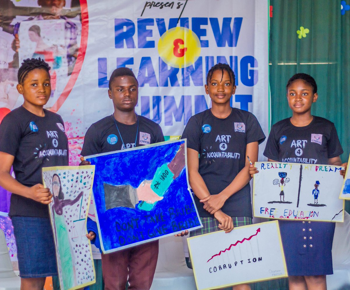 InspiredYouthNt's tweet photo. In addition to teaching subject matters, young people must be trained to become change makers in their communities and prepared for future leadership roles through engagement in the fight against corruption and injustice.
#Art4Accountability
#WorldLiteracyDay https://t.co/6RBOam1vsu