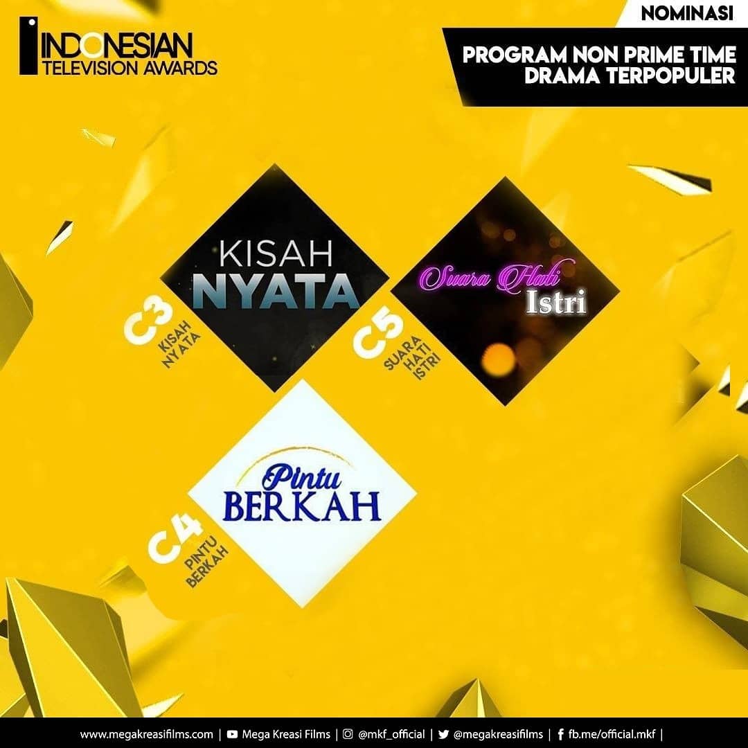 Megakreasifilms's tweet photo. Ayo vote #FTVMKF di @indonesiantvawards #ITA2020 sekarang ya https://t.co/IN4PTXUq6r