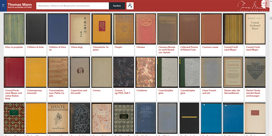 ETHBibliothek's tweet photo. Neues Online-Angebot des Thomas-Mann-Archivs: Datenbank zu den Lesespuren in der Privatbibliothek des Autors: https://t.co/km9vq7xDjh

#ThomasMannArchiv #Literatur #GewusstWie https://t.co/w66u27V78x