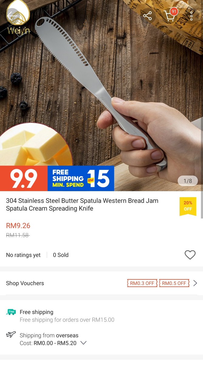 Butter spatula, no need to wait no more to spread the butter .. https://shopee.com.my/product/243530116/4148525512?smtt=0.0.9